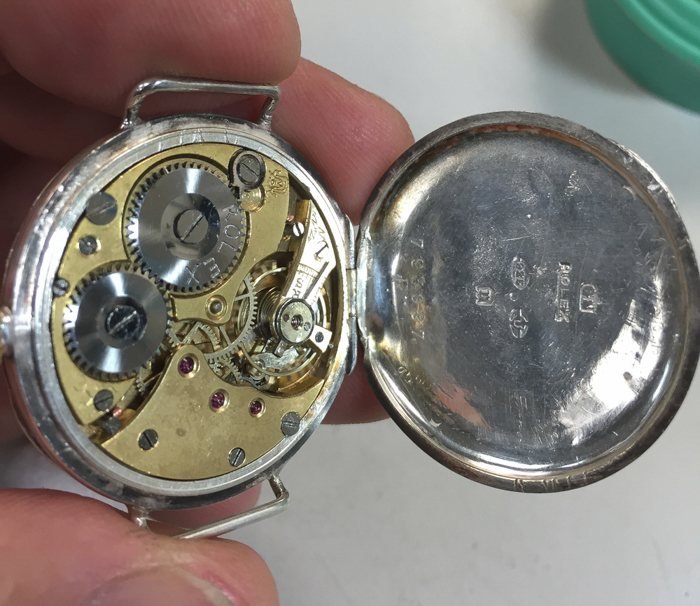 Vintage-Rolex-Pocket-watch-movement