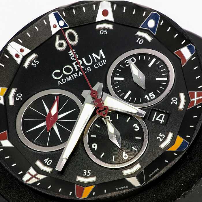 Corum Admirals Cup 44 Chronograph nautical pennants Corum Admirals Cup 44 Chronograph nautical pennants