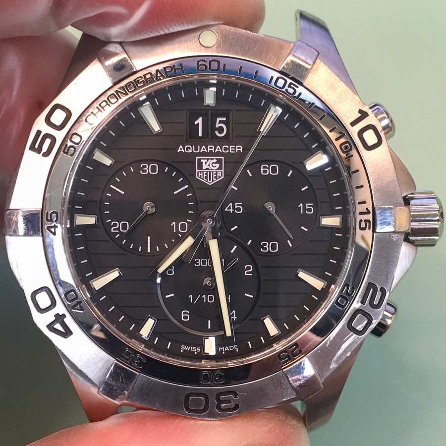 Tag Heuer Aquaracer for watch repair Manhattan Time Service