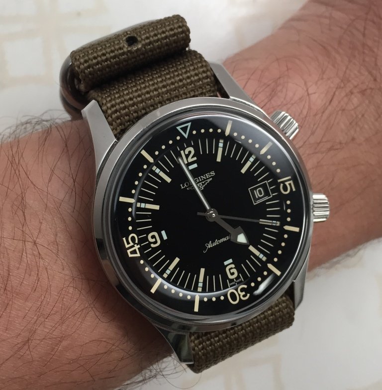 customizing your Longines with a Nato strap