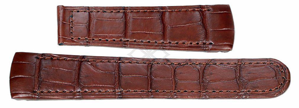 24mm dark brown crocodile for Ebel Brasilia - EB143-compressed