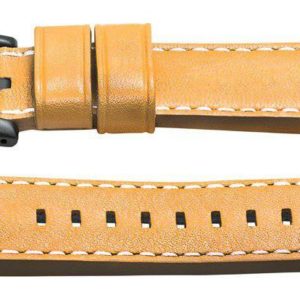 24mm tan leather watch strap - twb66