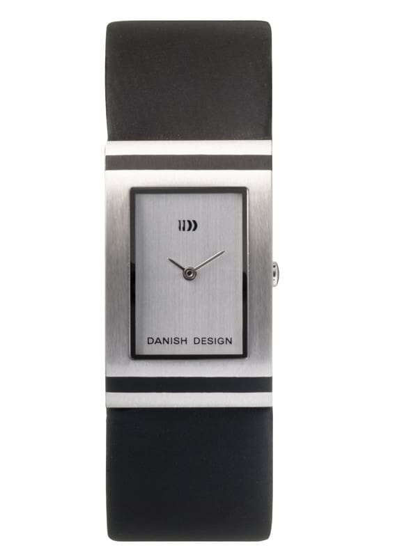 Danish Design Men's Cubic Steel Wristwatch with Leather Strap (IQ12Q523)