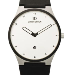 Danish Design Men's Sapphire White-Dial Stainless Steel Anna Gotha Wristwatch (IQ12Q884)