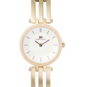 Danish Design Women's Sapphire White-Dial Titanium Wristwatch with Bracelet (IV05Q585)