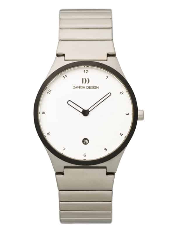 Danish Design Women's Sapphire White-Dial Stainless Steel Anna Gotha Wristwatch (IV62Q884)