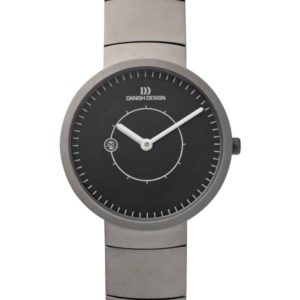 Danish Design Women's Minimal Sapphire Black-Dial Titanium Lars Pederson Wristwatch (IV63Q830)