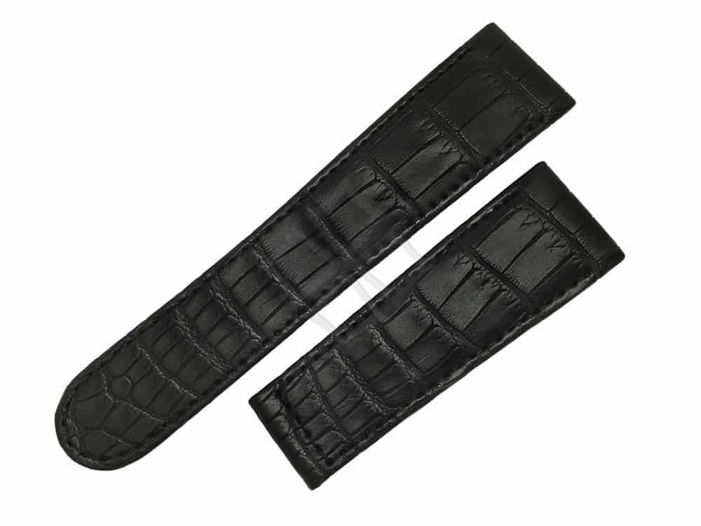 Black Alligator Watch Band for Ebel 1911 Senior Carree - eb023