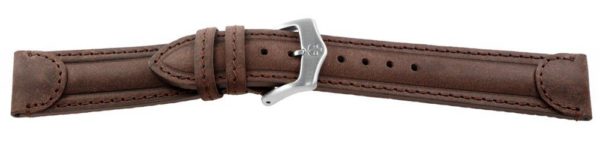 Genuine-Leather-Watch-Band-Aged-Brown