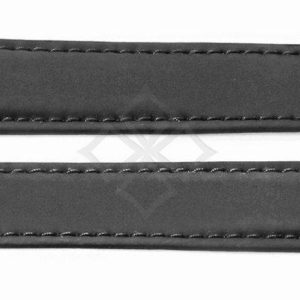 Ebel 1911 Senior Black Leather watch band - 20mm wide - 7.75 inch long - EB876