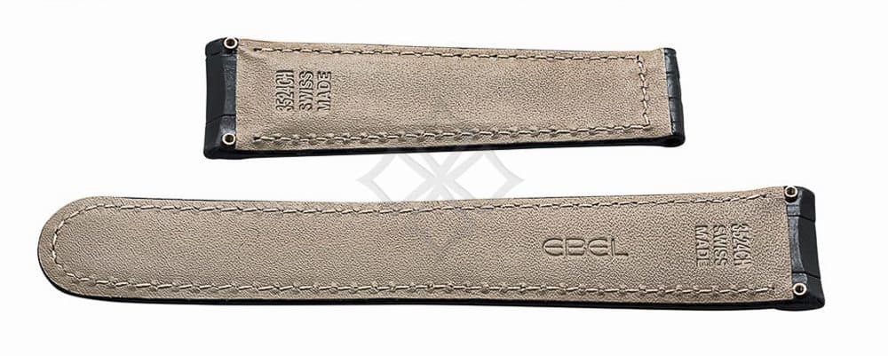 Ebel Discovery, Voyager, 1911 - Black Crocodile band 3524ch with screw attachements - eb946