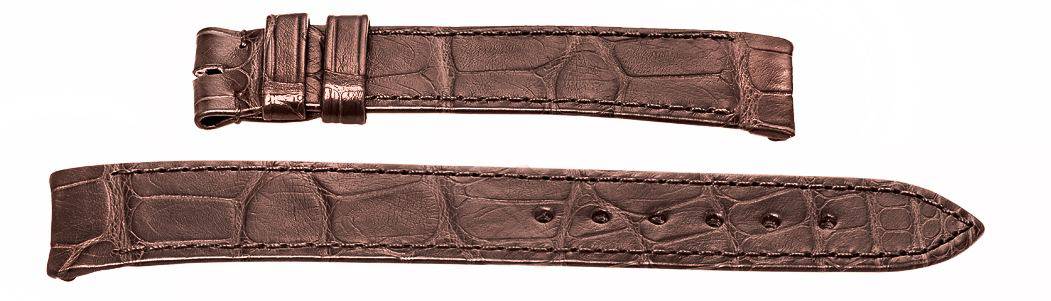 Ebel Sport Classic dark brown crocodile band 18mm wide EB478