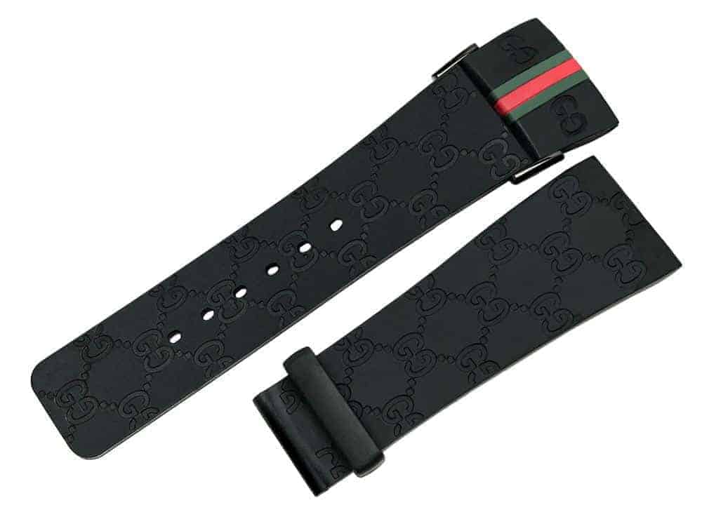 Original Gucci Digital 114-2 Black Rubber with Red & Green Gucci Logo -  Manhattan Time Service - Watch Repair
