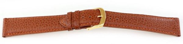 Rare Calfskin Leather Watch Band Tan