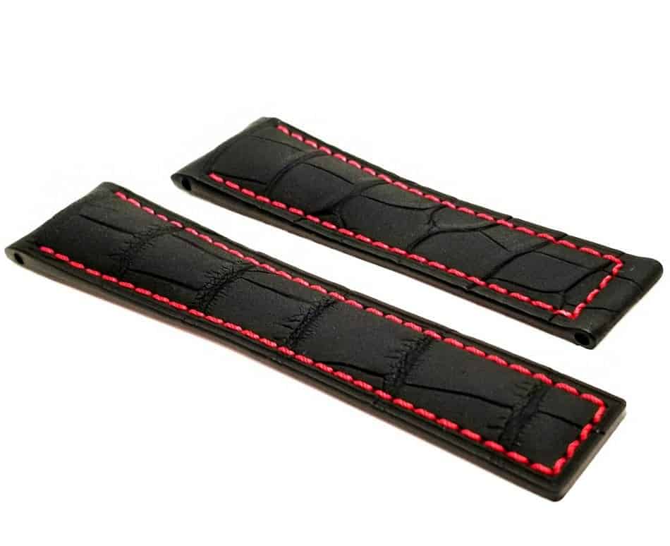 Made using top quality alligator skin by Tag Heuer for Grand Carrera