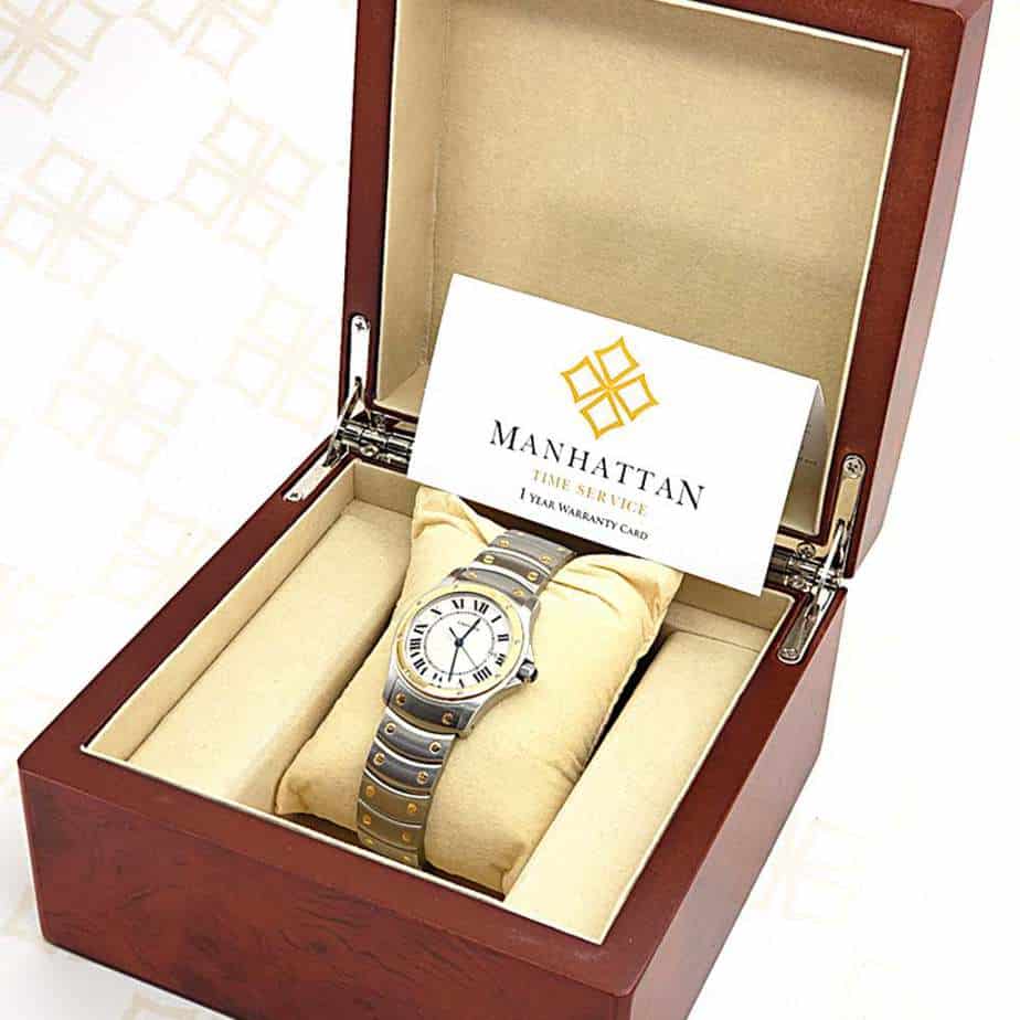 New Unworn Cartier Santos Ronde ref. 1551 (new old/stock) - Image 2