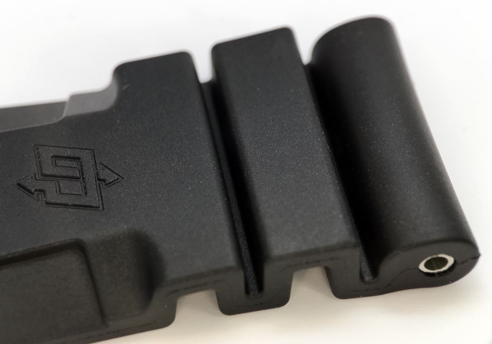 Officine Panerai Italy black rubber watch band