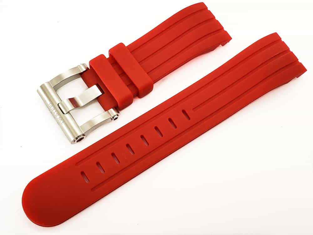 TW Steel Grandeur 45mm - Red Silicone 22mm
