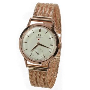 Vintage-Omega-18k-gold-watch