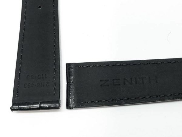 zen22bwb - Zenith Black alligator 2118-493 3