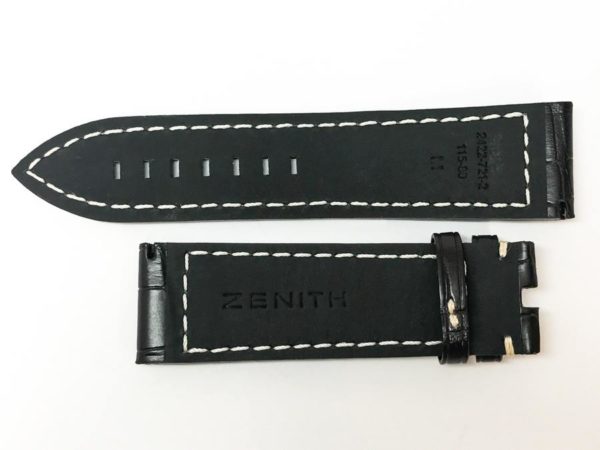 zen22wb - Zenith Dark Brown Alligator 2422-721-2 2