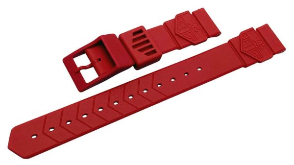 Original F1 Tag Heuer red plastic watch band