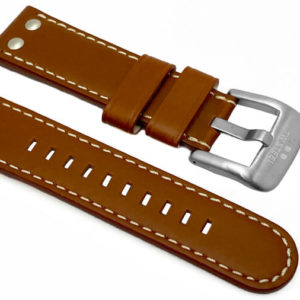TW Steel tan leather band