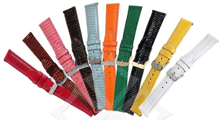 Genuine-lizard-watch-straps