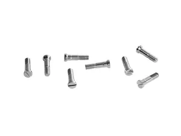 Cartier watch parts - Santos Men's Square - Bezel screws Set - Image 3