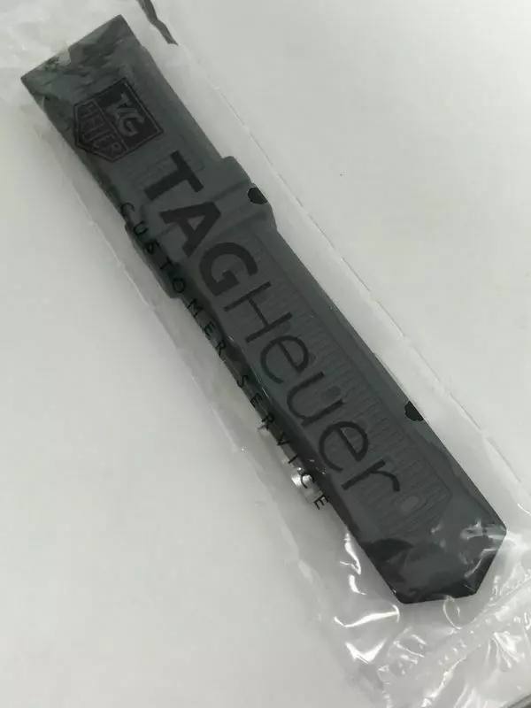 Tag Heuer Formula 1 Replacement Band - Black 22mm Wide Waterproof Rubber Strap - Image 8