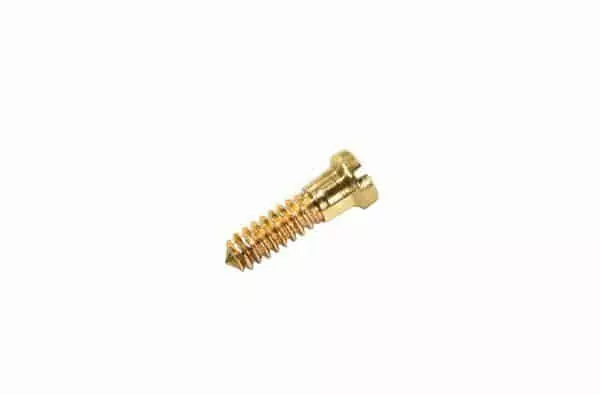 Cartier watch parts - Men's Santos Square - 18k Yellow Gold Bezel Screw - Image 3