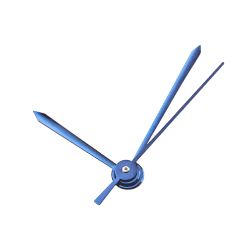 Cartier watch parts - Santos Mens Square Automatic - Set of Hands - Image 3