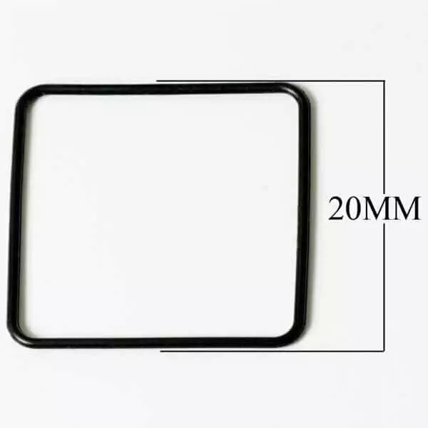 Replacement Cartier Crystal Gasket for Cartier Santos Men's Automatic Watch - Image 3